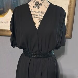 Maxi dress. Even yell. NWOT small. Elastic waist. Belts not included